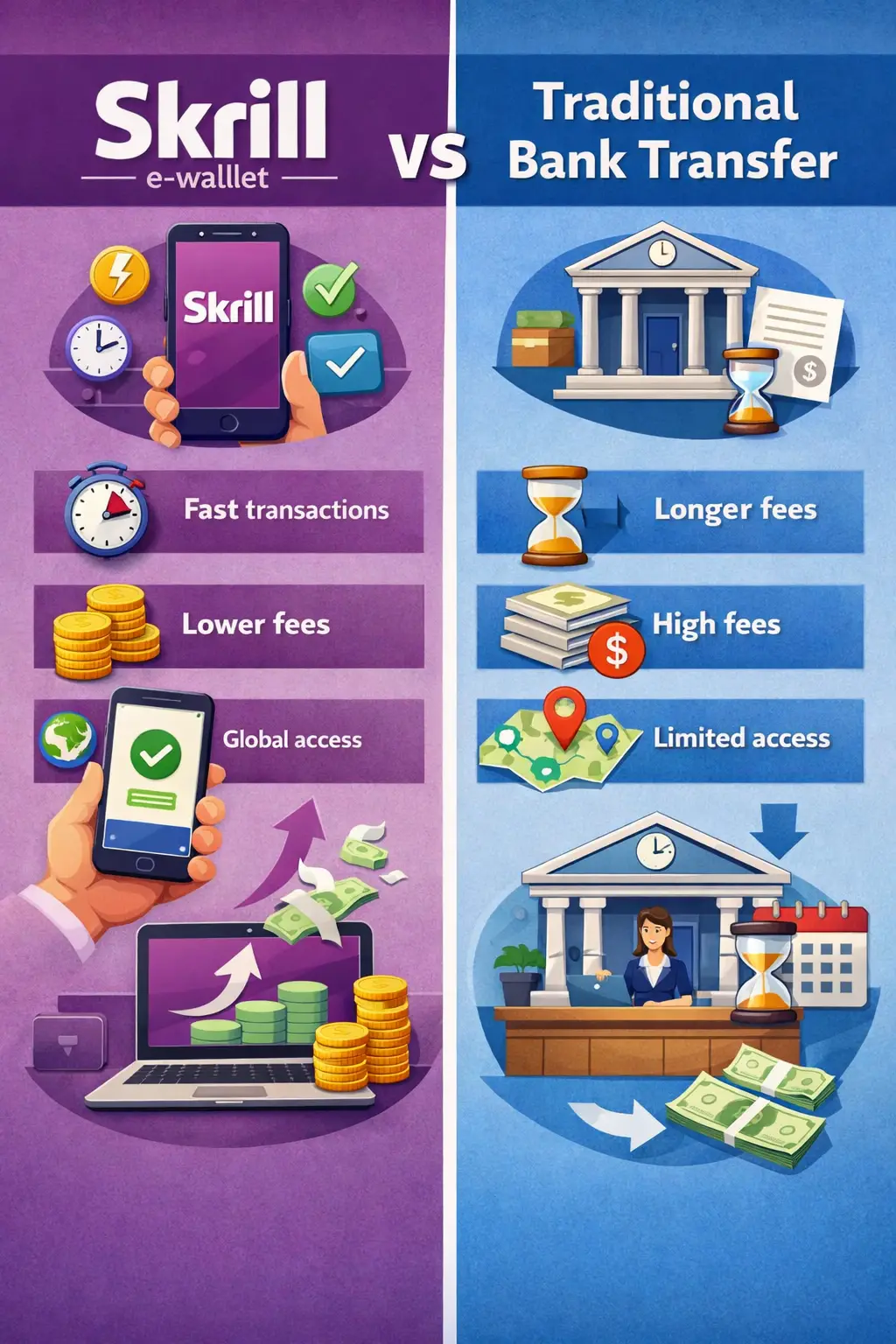 Podsumowanie - dla kogo Skrill jest najlepszy